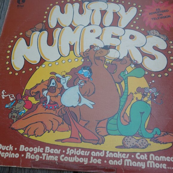 Vintage 1978 K-Tel NC 492 Nutty Numbers As Advertised on Television Vinyl Record - Picture 11 of 15